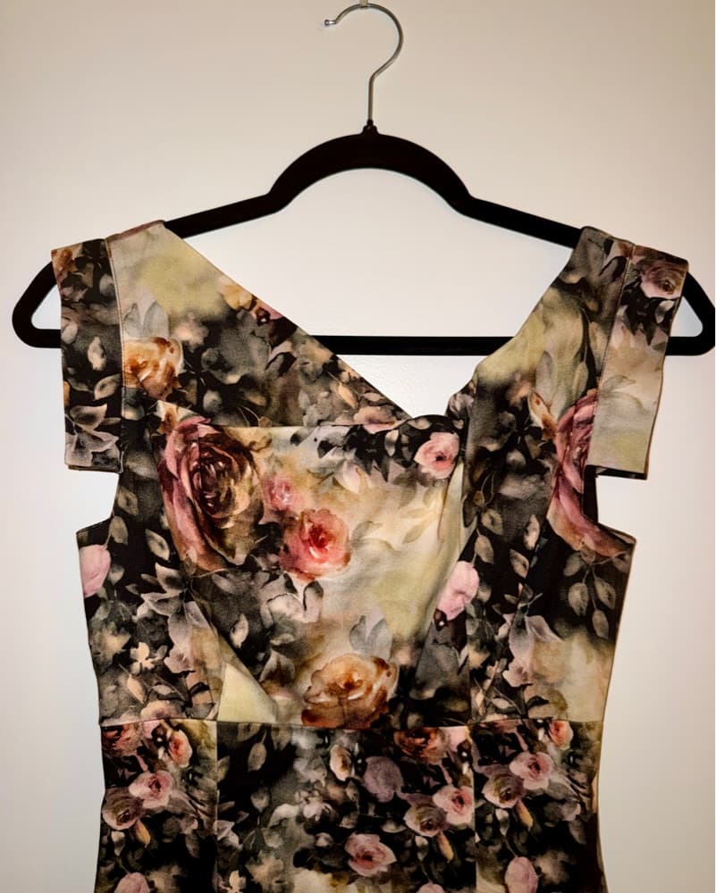 Floral Multi Midi Dresd - Image 2