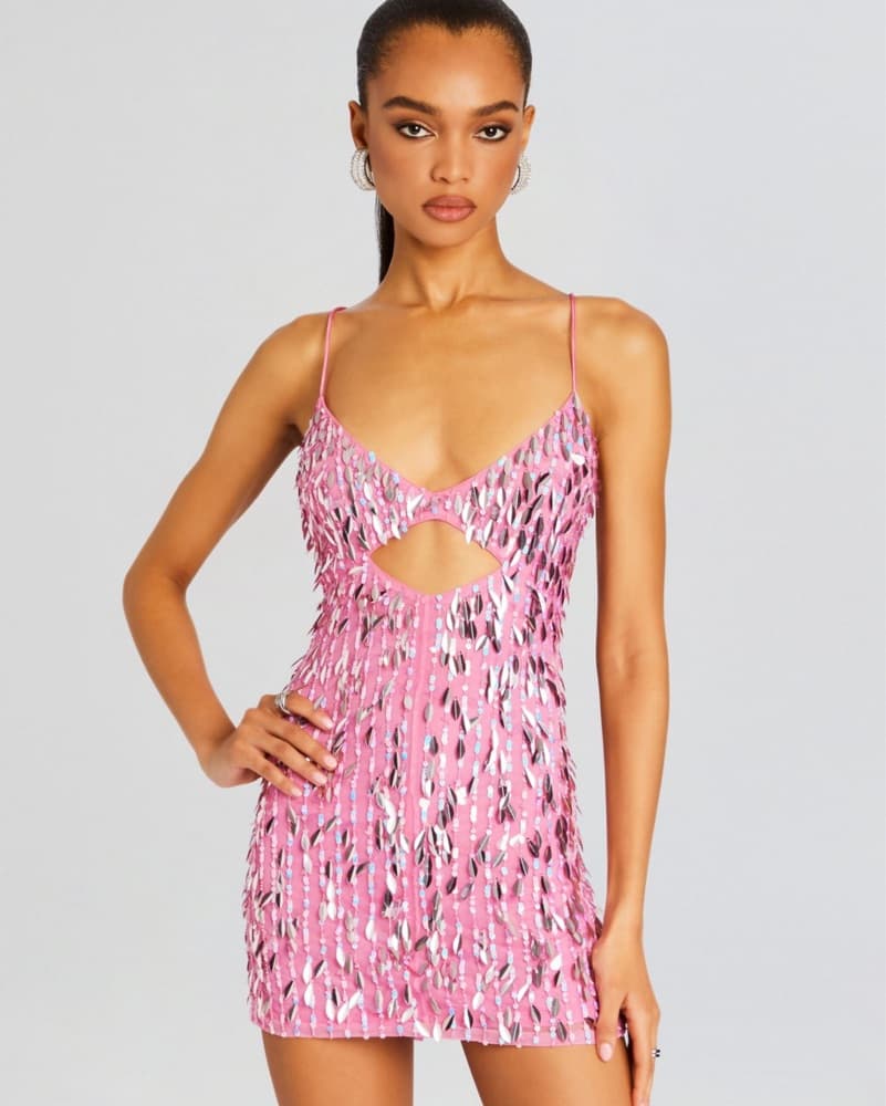 Annistyn Dress in Fondant Pink  - Image 1