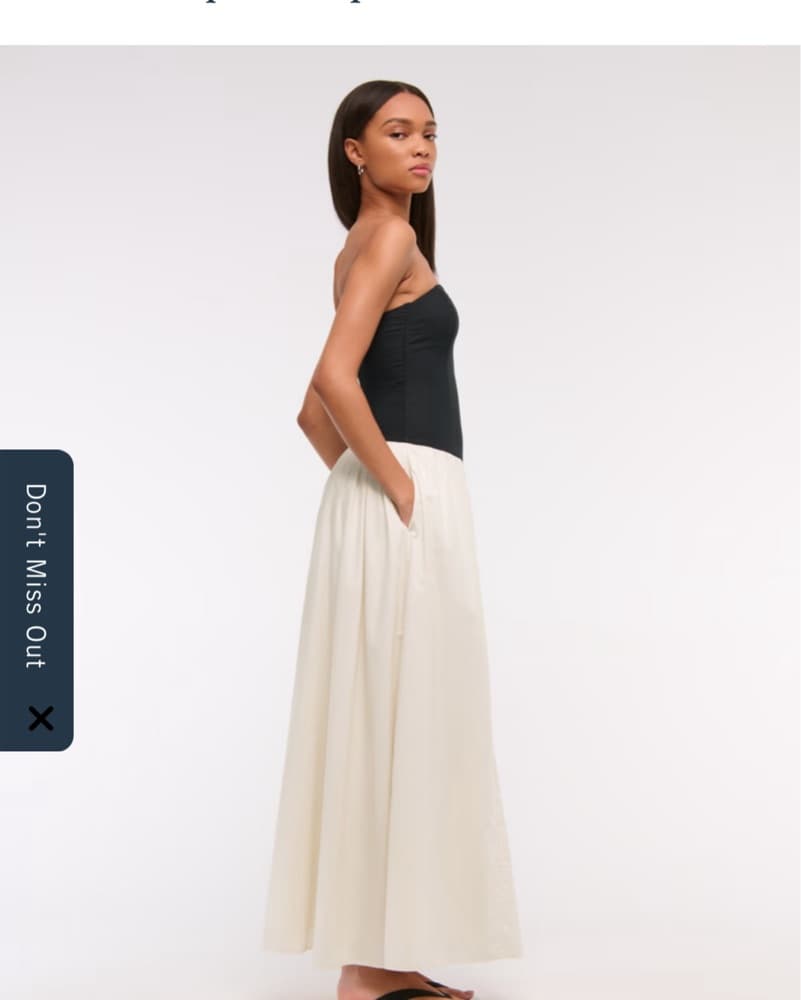 Abercrombie Drop-Waist Maxi Dress - Image 2