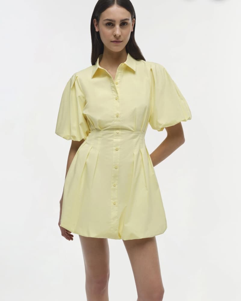 Jonathan Simkhai Celo Poplin Dress - Image 1