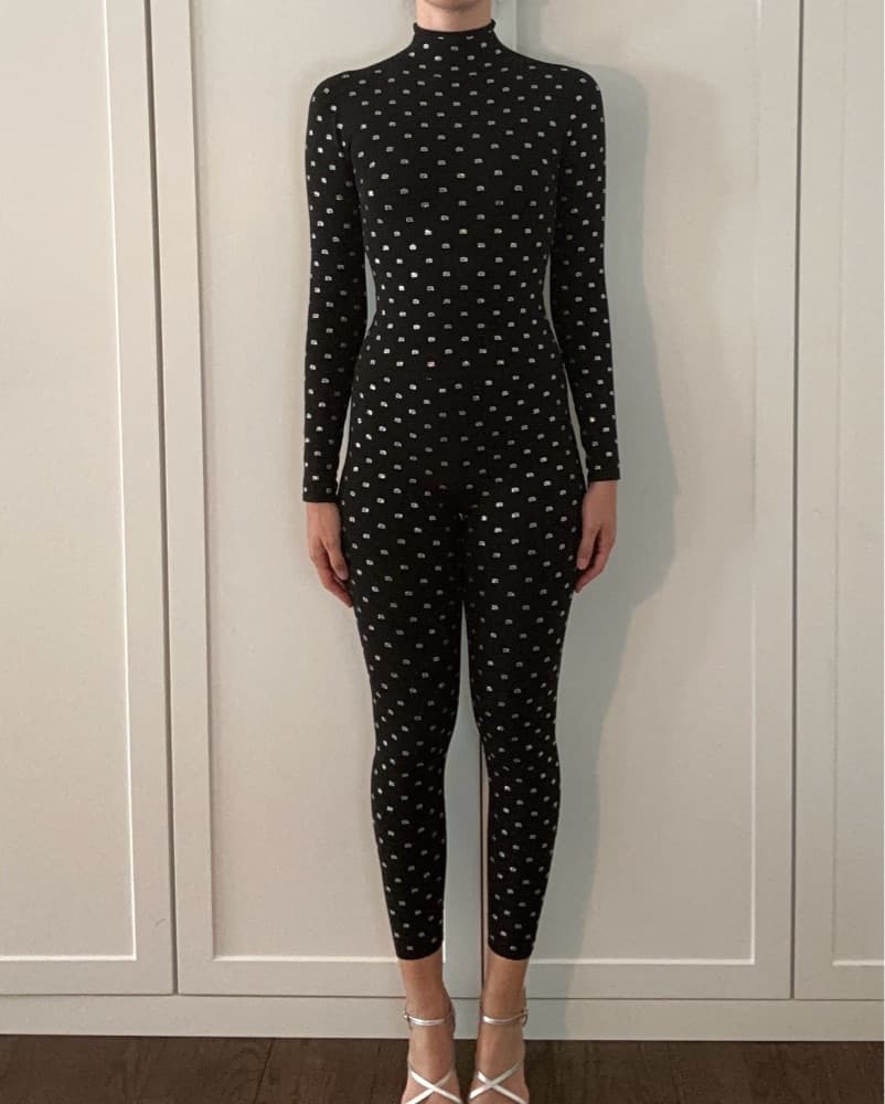 Alexander Wang Rhinestone Catsuit Set - Image 1