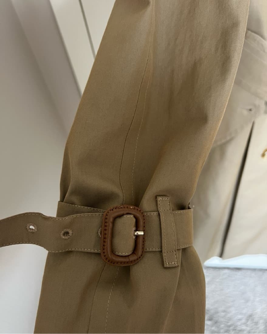 Burberry Trench Coat khaki green - Image 3