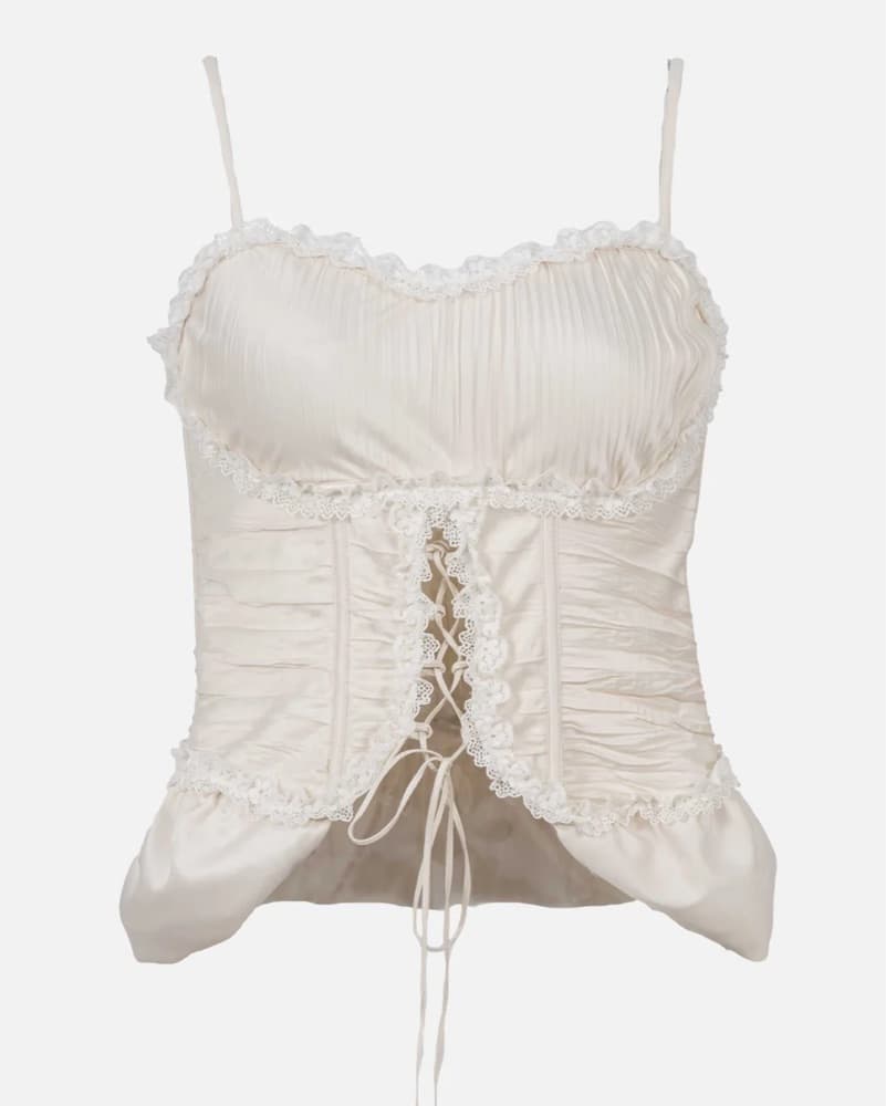 Satin Corset Top - Image 3