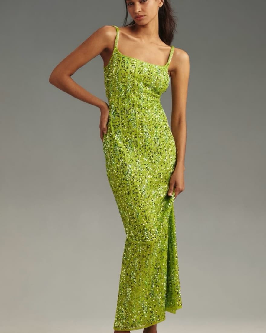 Mac Duggal Sleeveless Slip Maxi Dress - Image 1