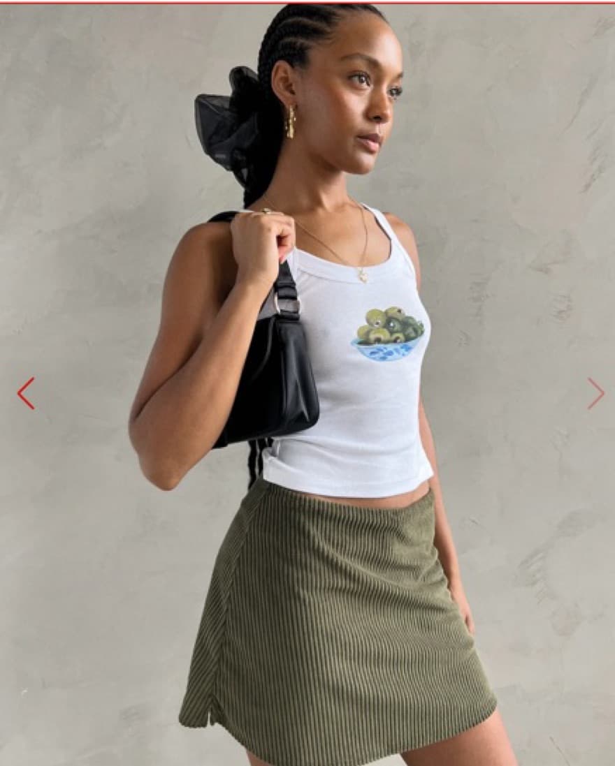 Lisa Says Gah Olive Bowl Harley Tank - Image 3
