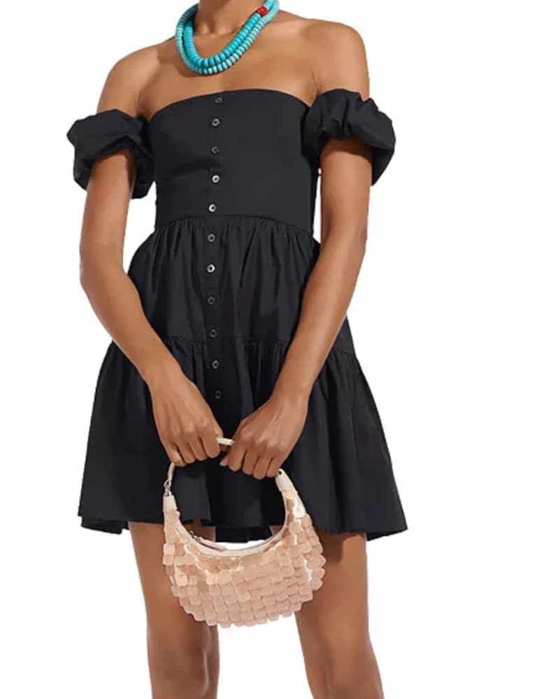 Staud Elio Mini Dress - Image 1