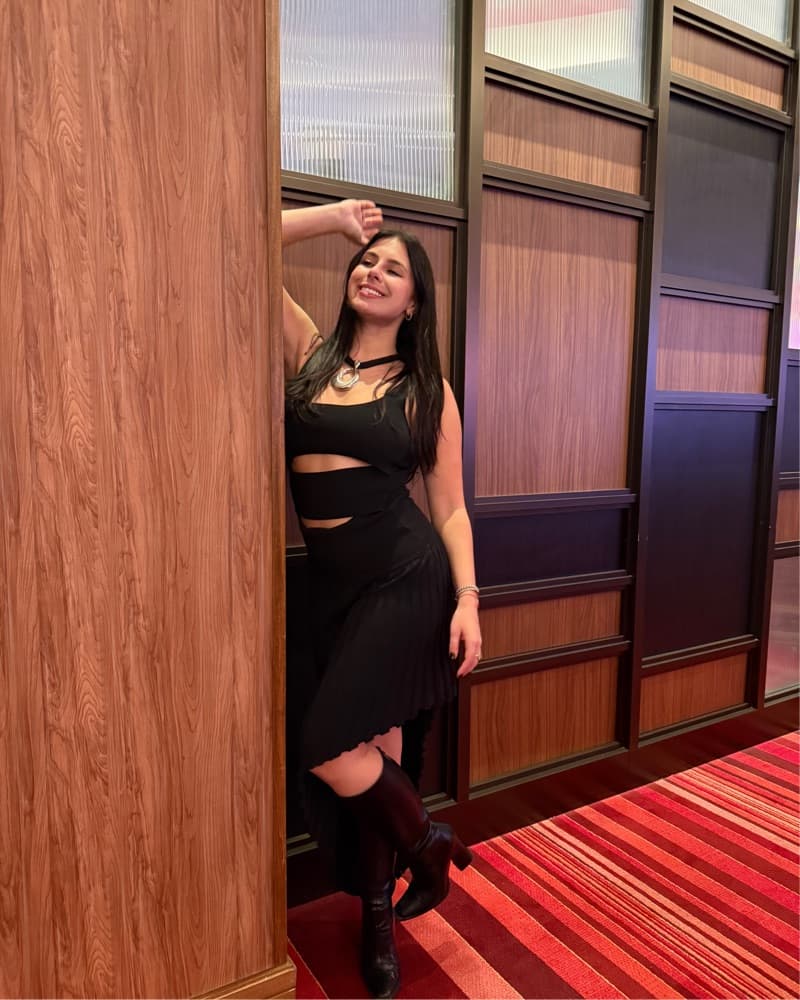 Black Christopher Esber Dress - Image 1