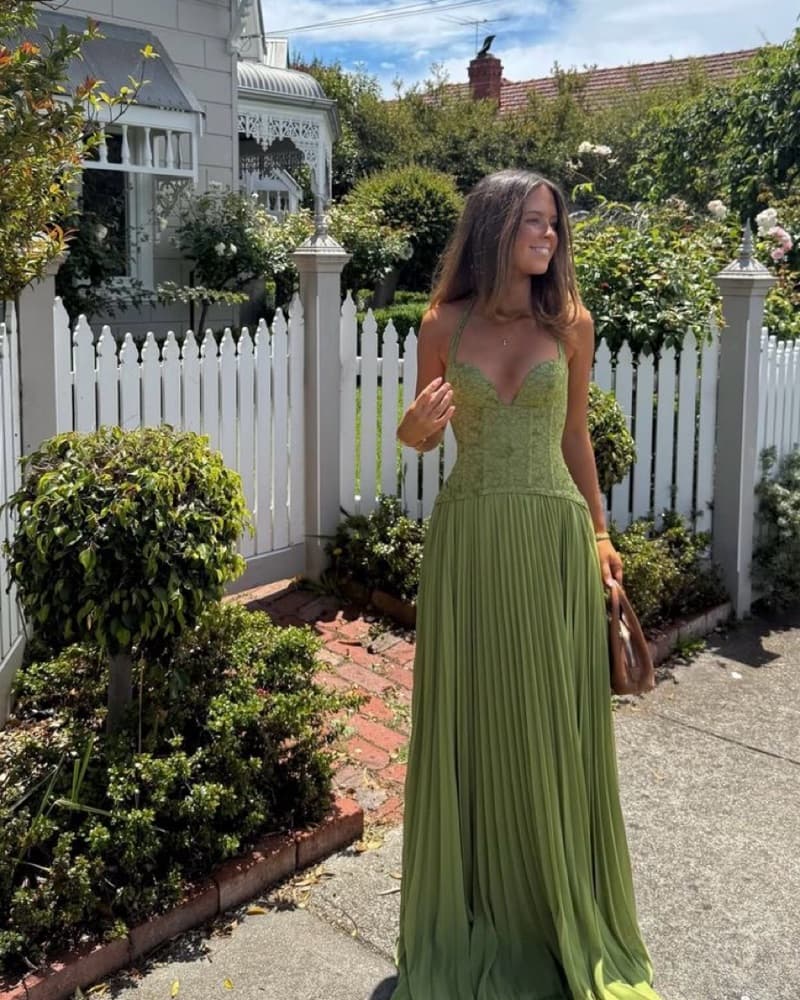  Green Fenity Gaia Dress   - Image 1