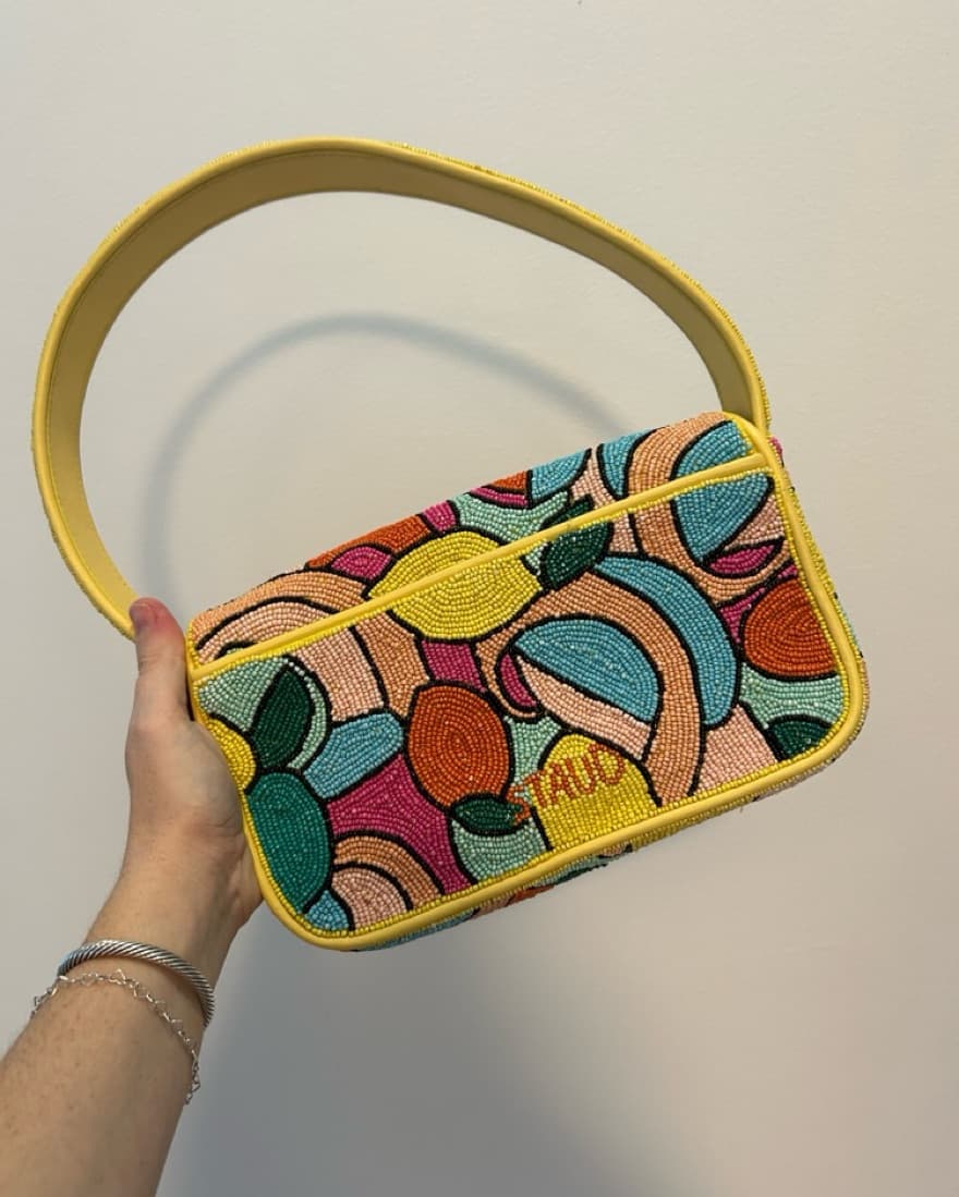 Staud Beaded Citrus Tommy Bag 🍋🍊 - Image 4