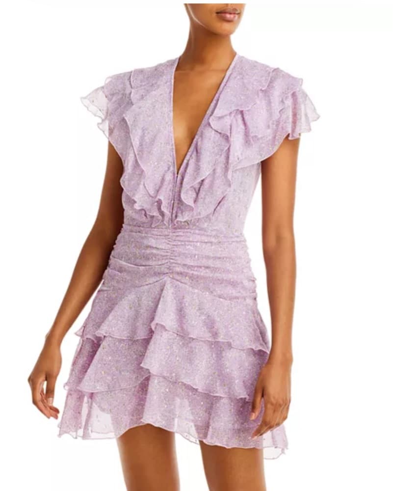 Sabina Musayev Nogatin Floral Mini Dress - Image 1