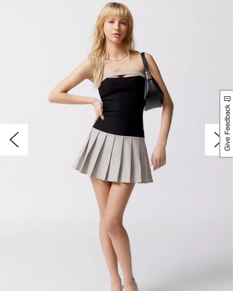 Motel Lisma Mini Dress - Image 3