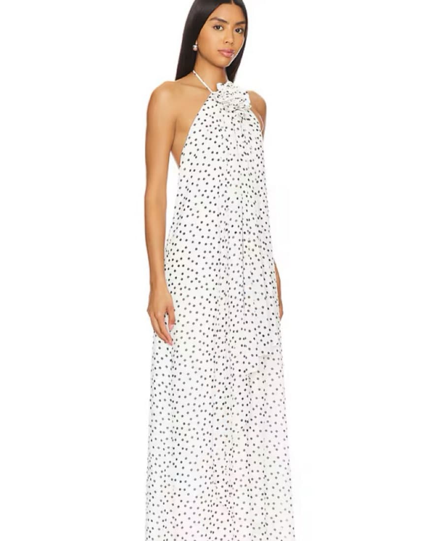 Marjorelle Polka Dots Maxi Dress - Image 2