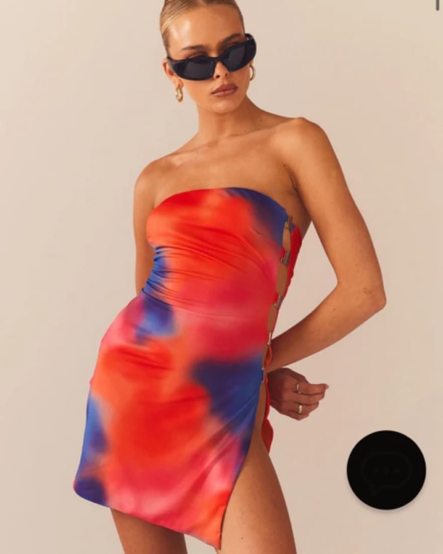 Sunset Mini Dress Peppermayo - Image 1