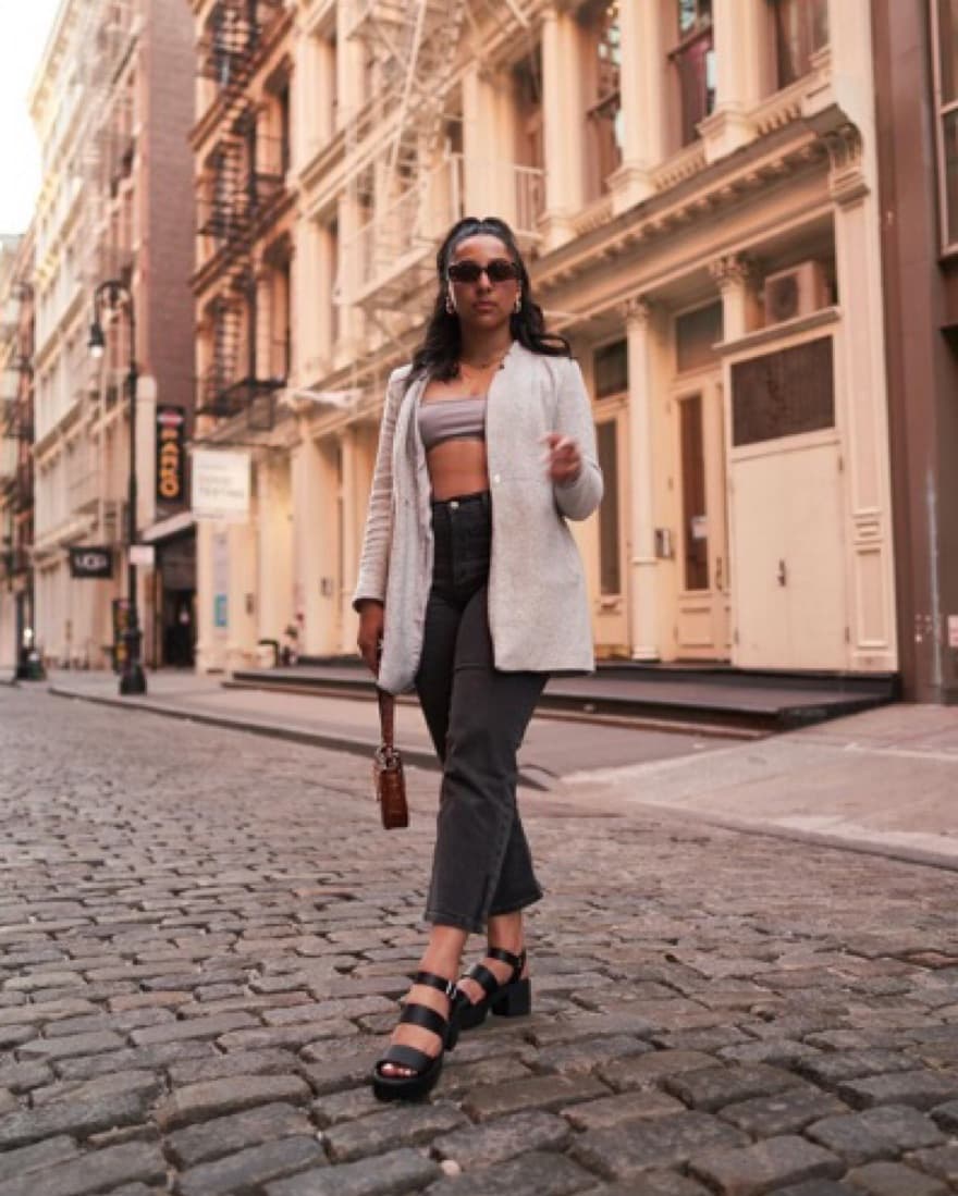 heather grey jacket - Image 3