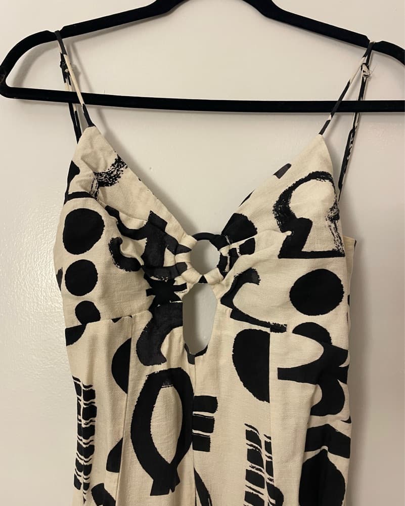 Zara Flattering Spring Midi Dress - Image 2