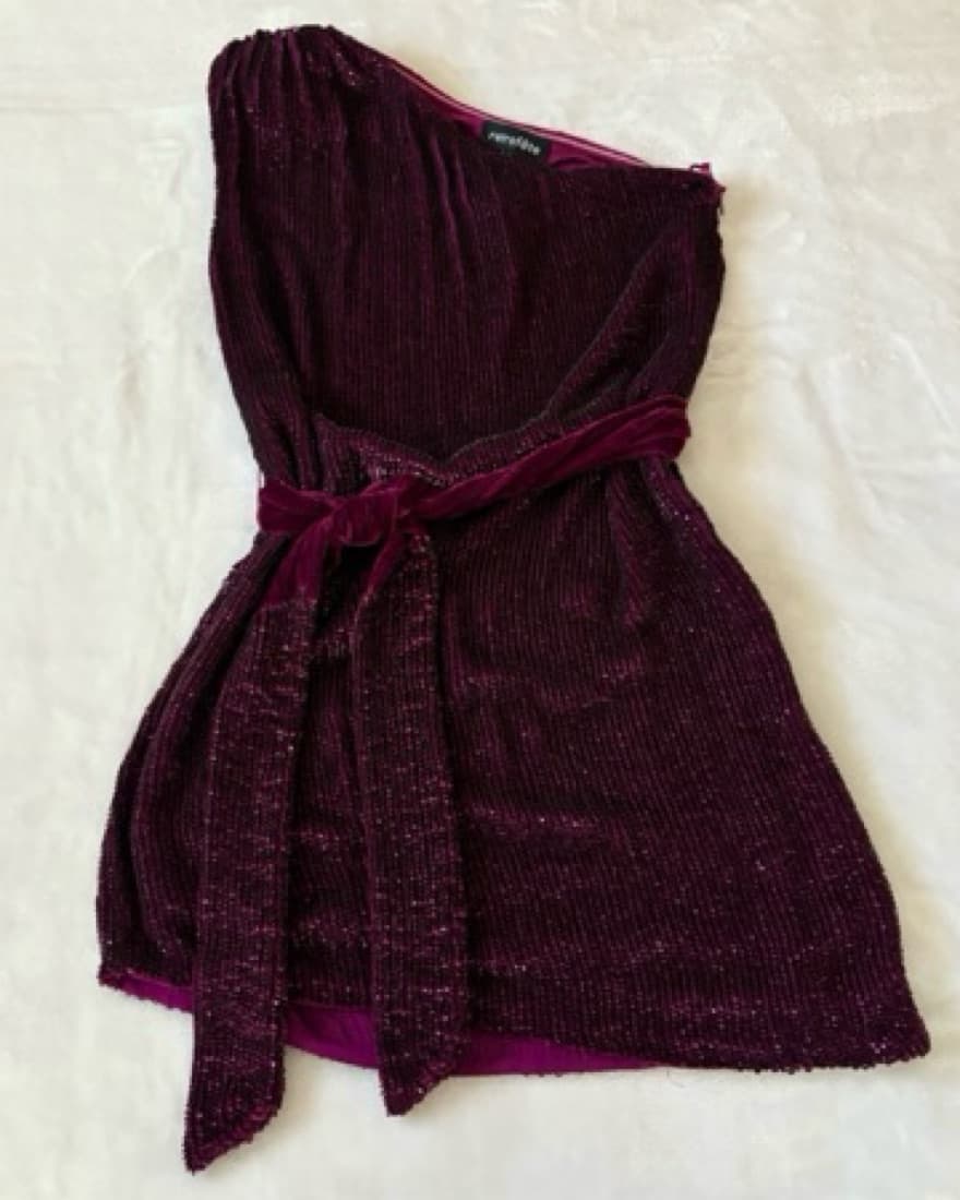 Retrofete ‘Ella’ One Shoulder Dress - Image 2