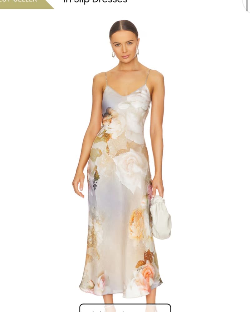 AllSaints Floral Midi Dress  - Image 1