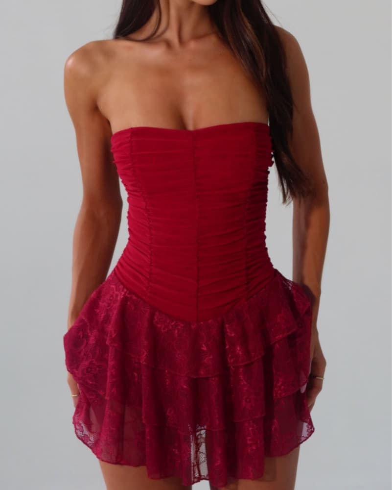 Red Outcast Dress - Image 1