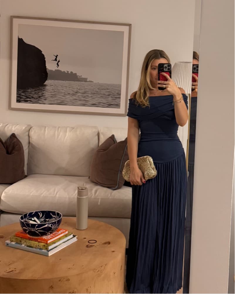 Navy Lioness Dress - Image 1