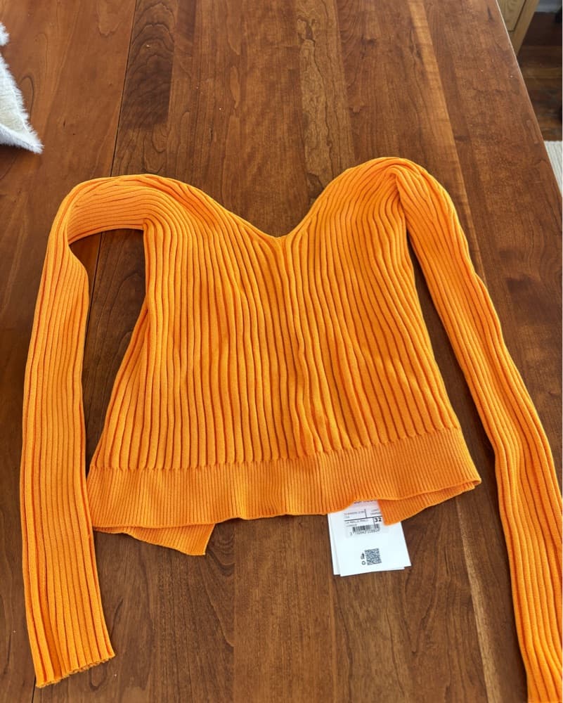 Jacquemus Orange Sweater - Image 2