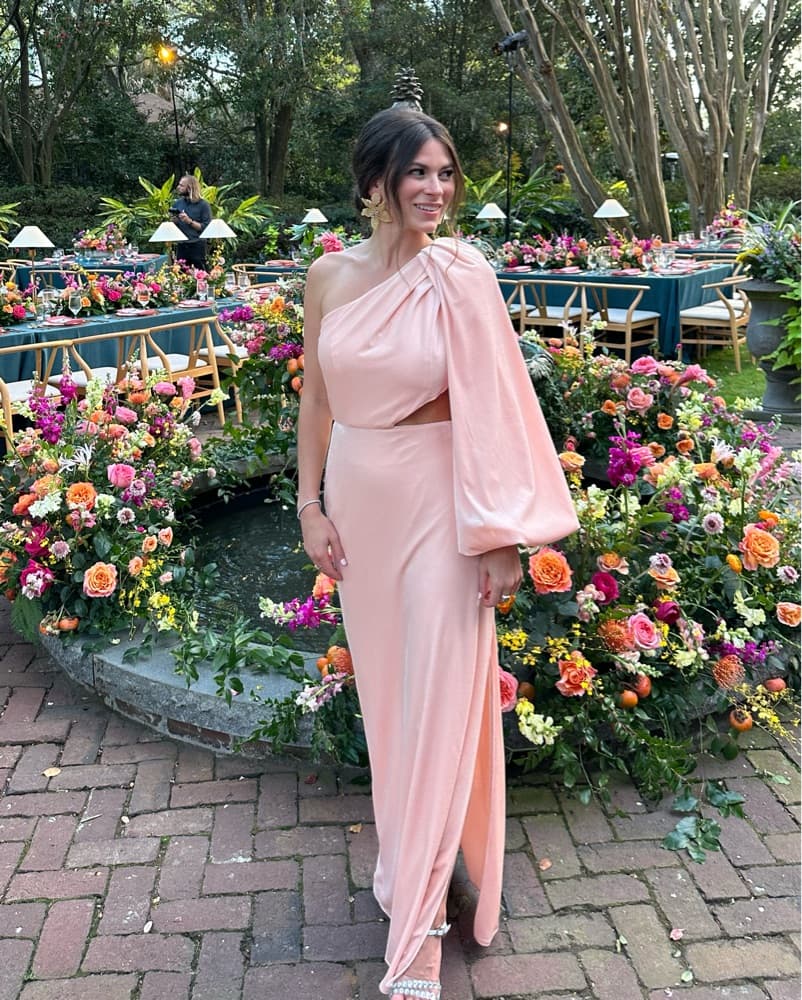 No Pise La Grama Formal Light Pink Gown - Image 1