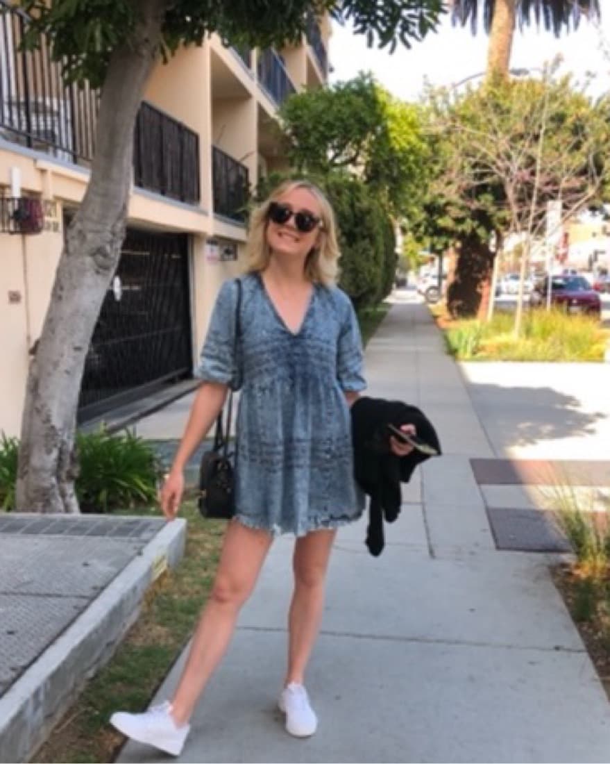 Free People Denim Dress - Image 4