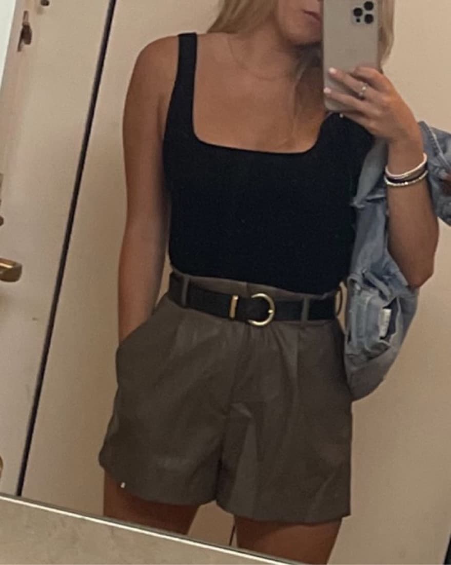 Leather Shorts - Image 2