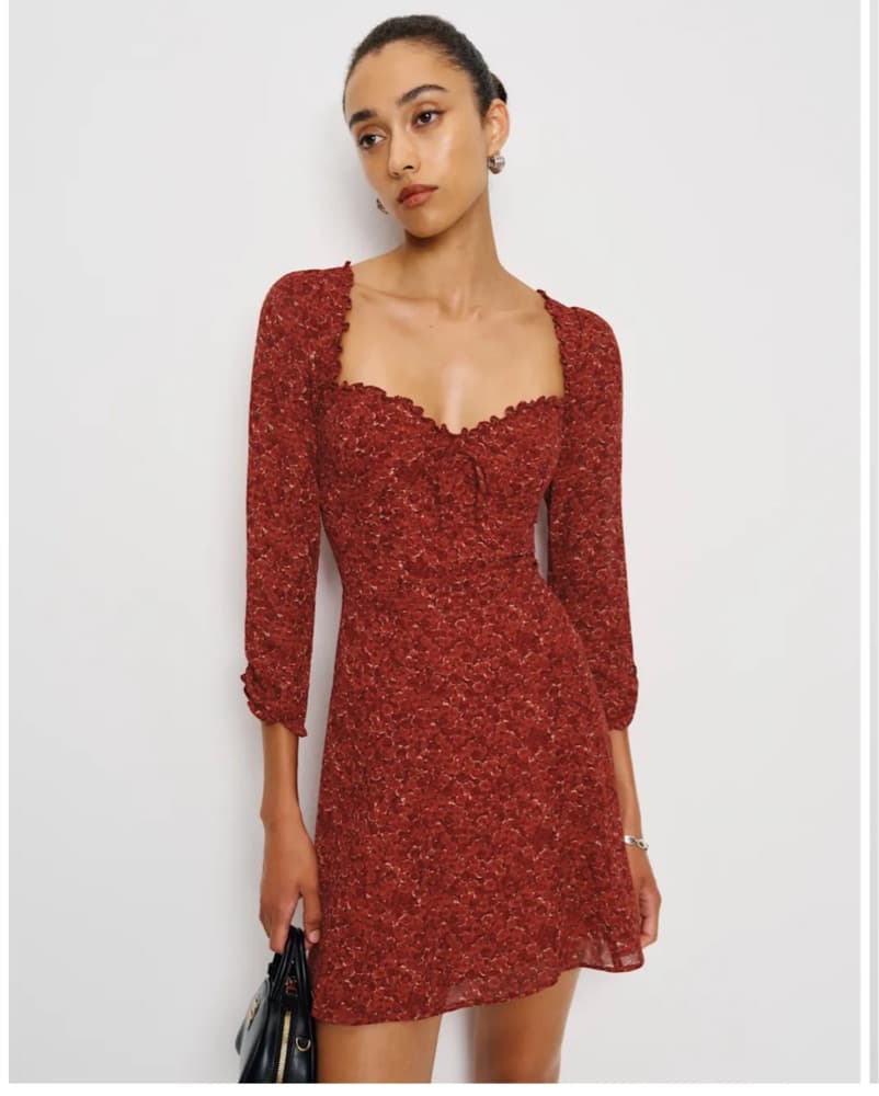 Reformation Remi Mini Dress - Image 1
