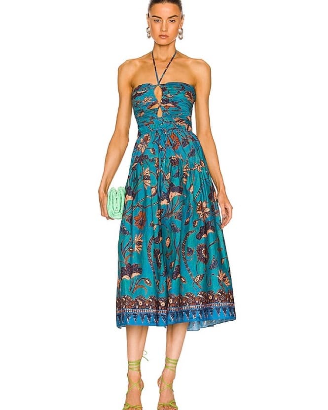 Ulla Johnson Ella Dress Lagoon Size 2 - Image 1