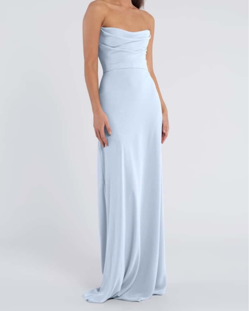 Jenny Yoo Blue Formal Gown - Image 1