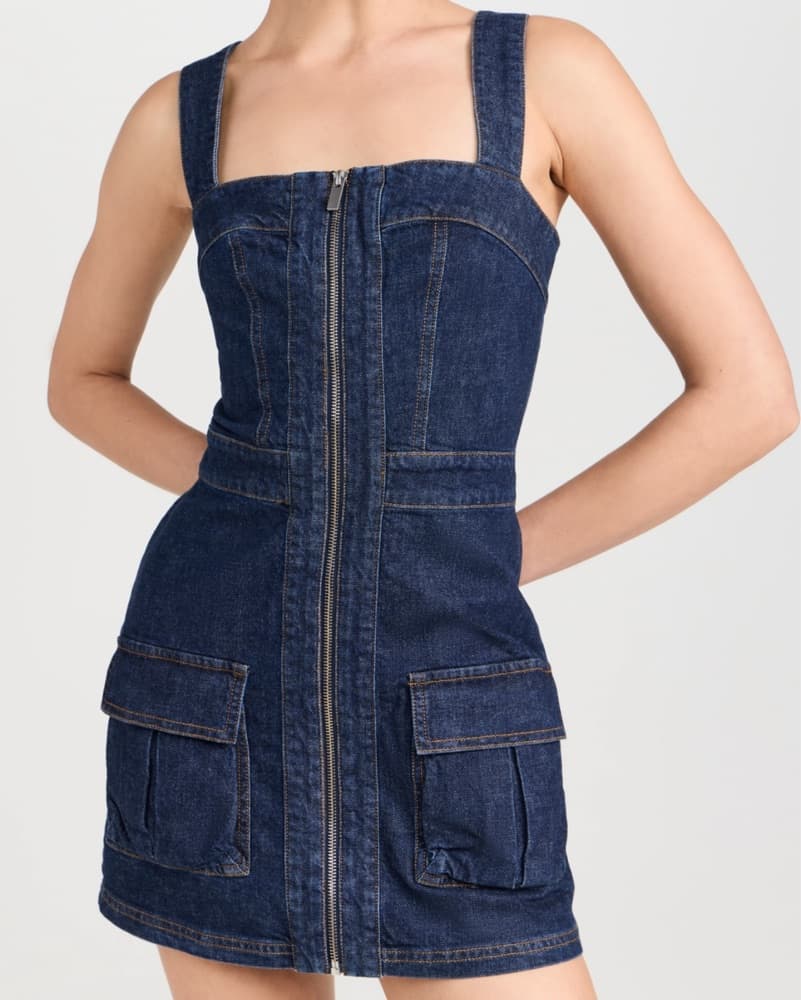 Amanda Uprichard Denim Dress - Image 1