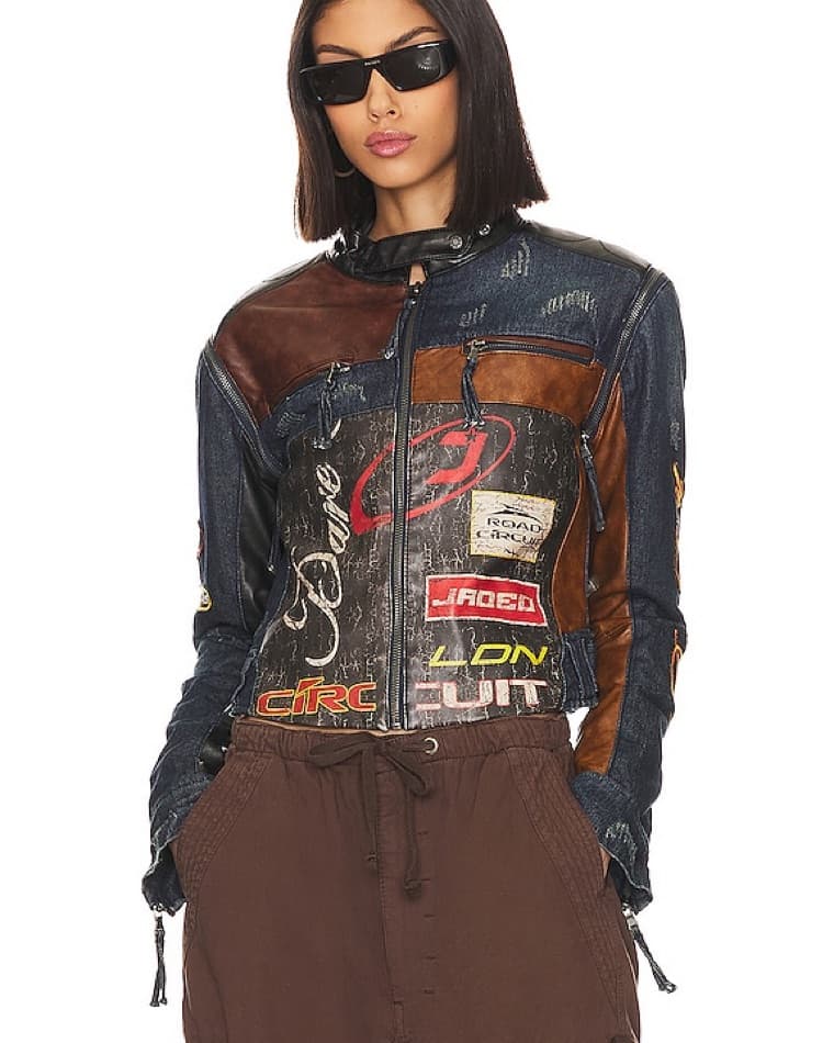 Daytona Zip Off Sleeve Moto Jacket  - Image 2