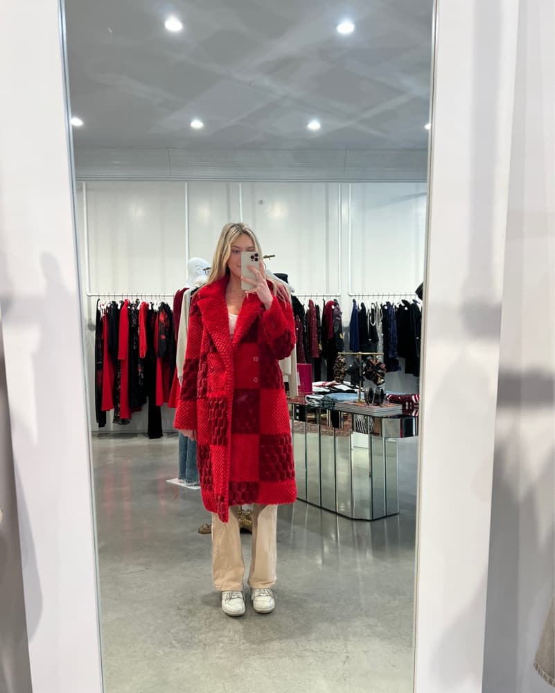 Alice + Olivia Fur Coat - Image 1
