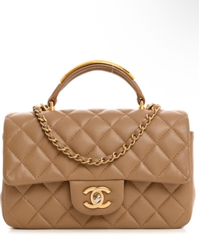 CHANEL Lambskin Quilted Mini - Image 1