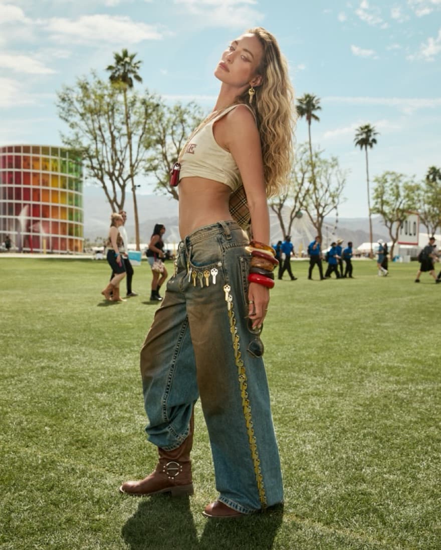 Miss Me Custom Key Embroidered Jeans - Image 1