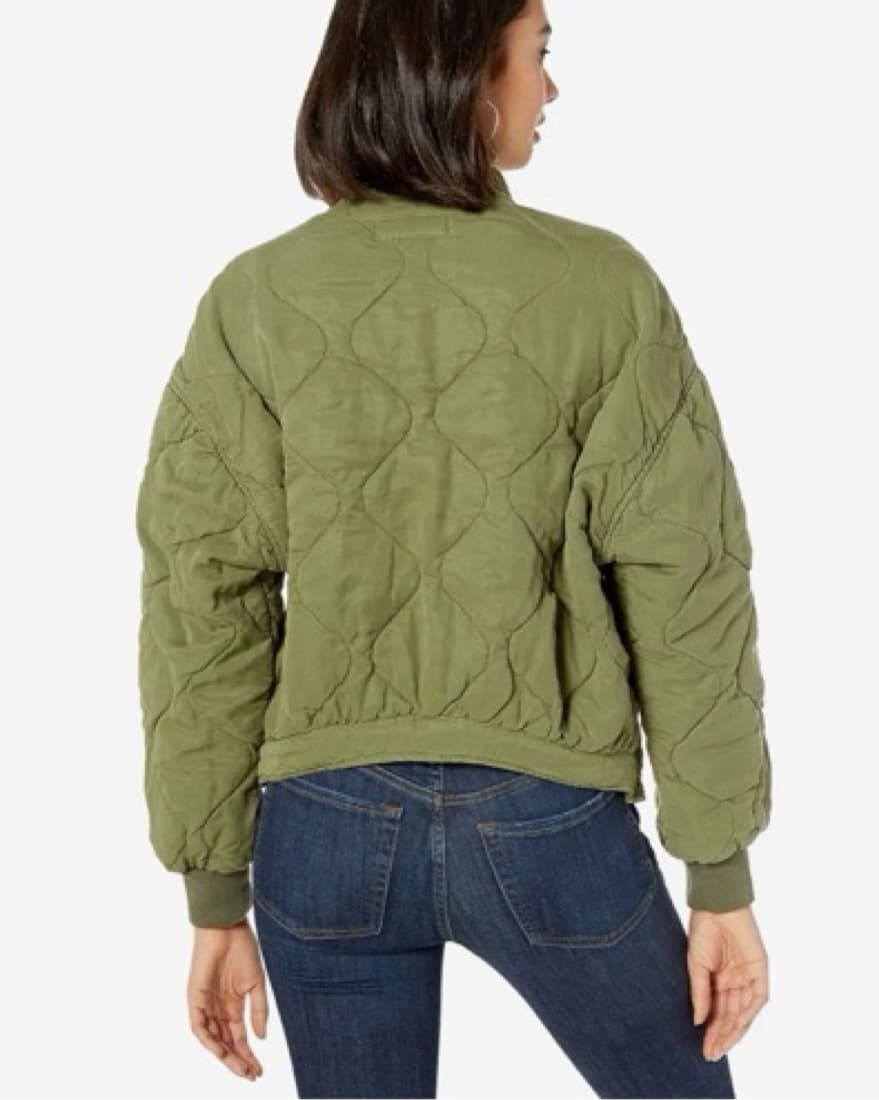 BlankNYC Drop Shoulder Quilted Jacket - Image 3