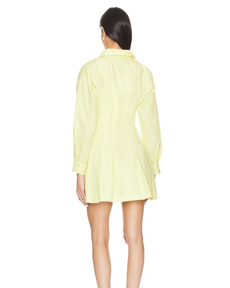 Chic Yellow Shirtdress SOVERE - Image 3