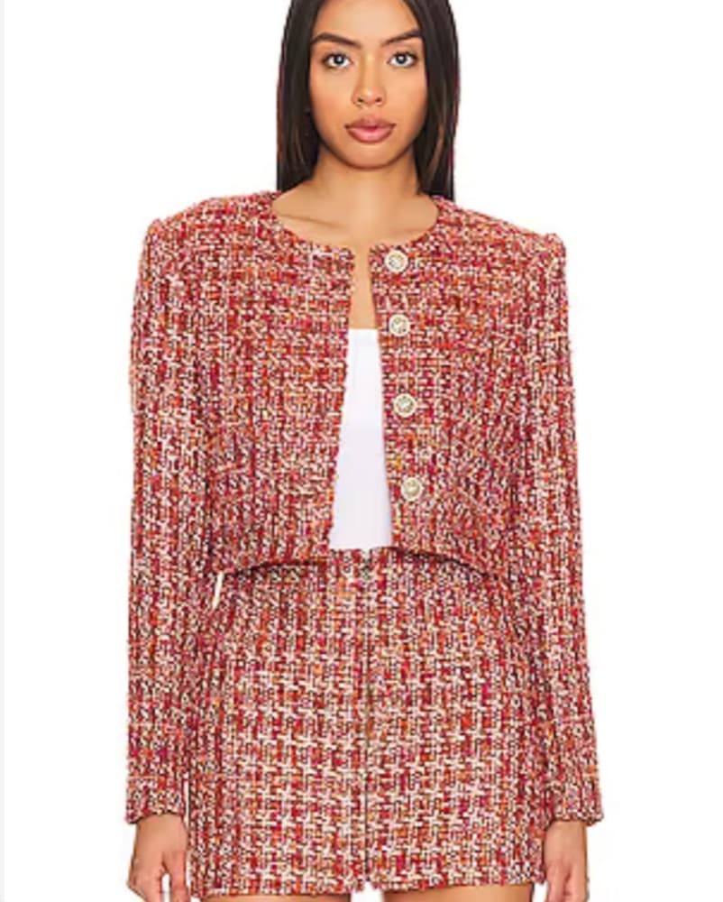 ASTR The Label | Milena Button Tweed Set - Image 1