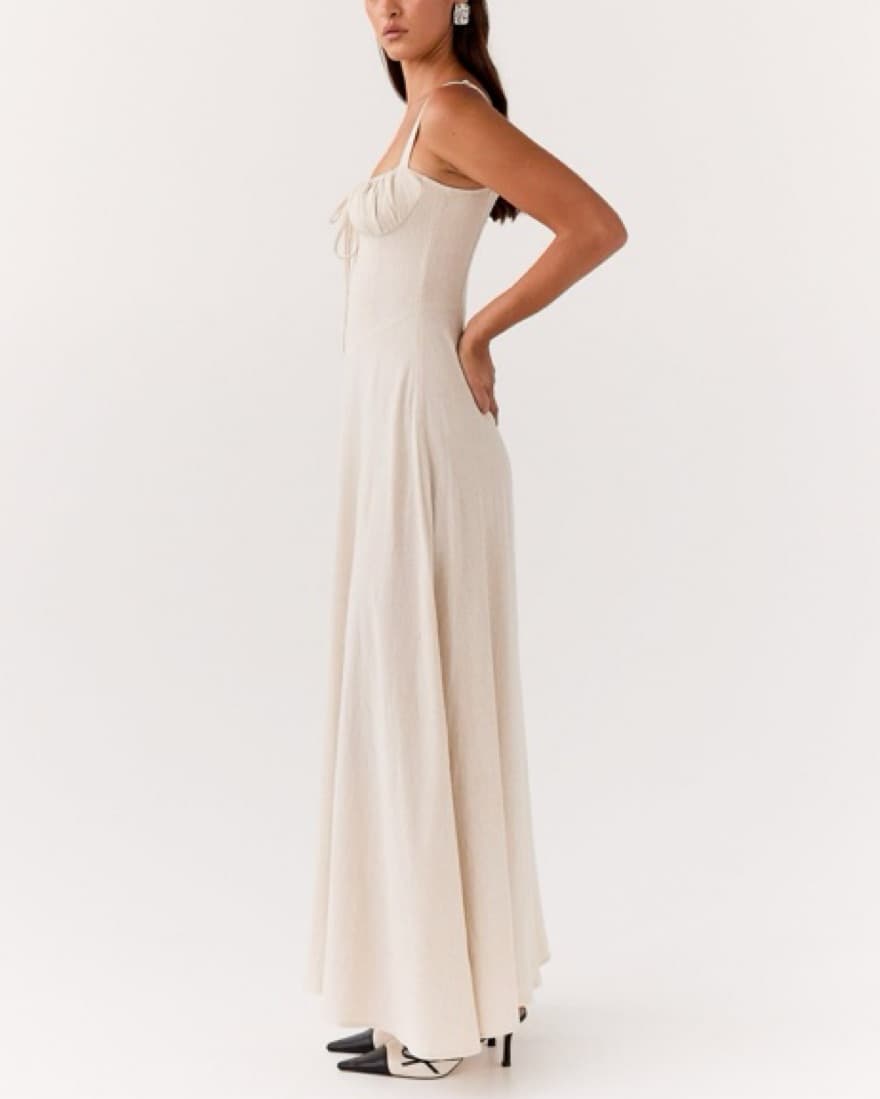 Peppermayo Linen Maxi Dress - Image 2