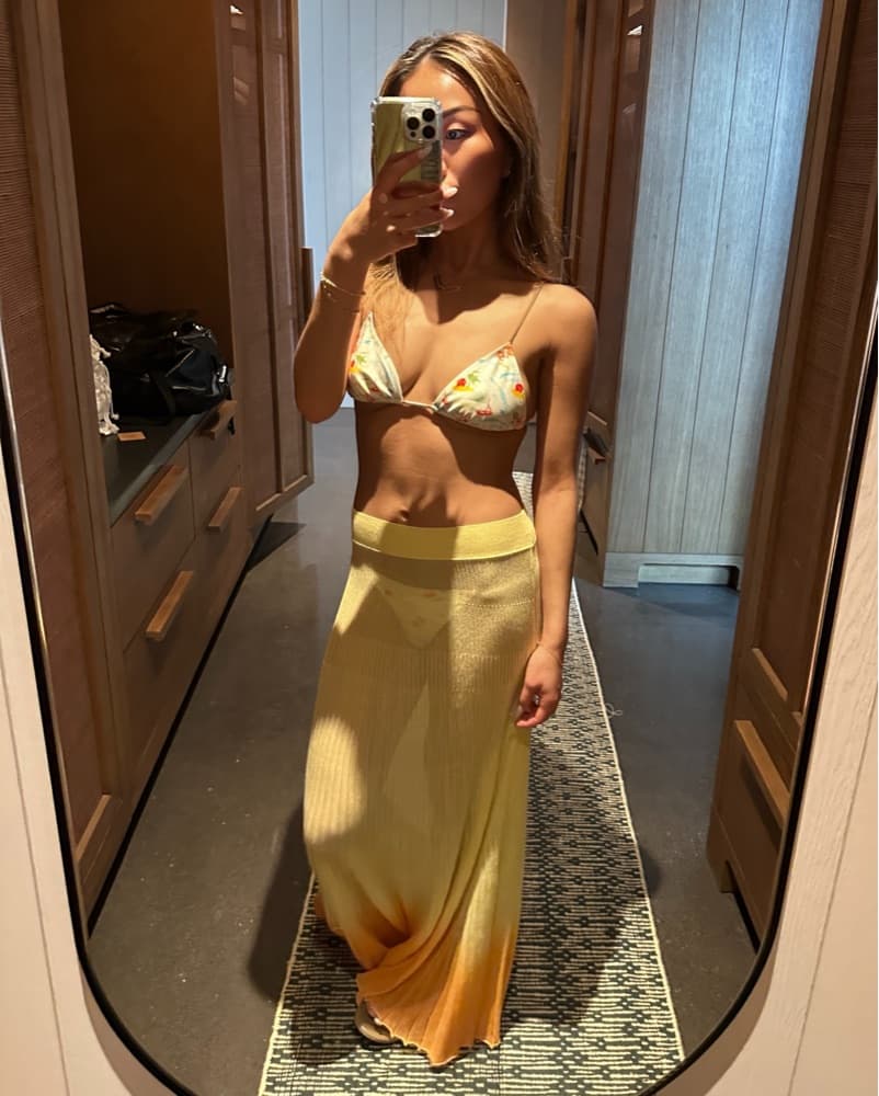 Jacquemus Ombre Pleated Skirt - Image 2