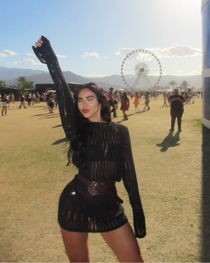 Black Festival Dress - Image 4