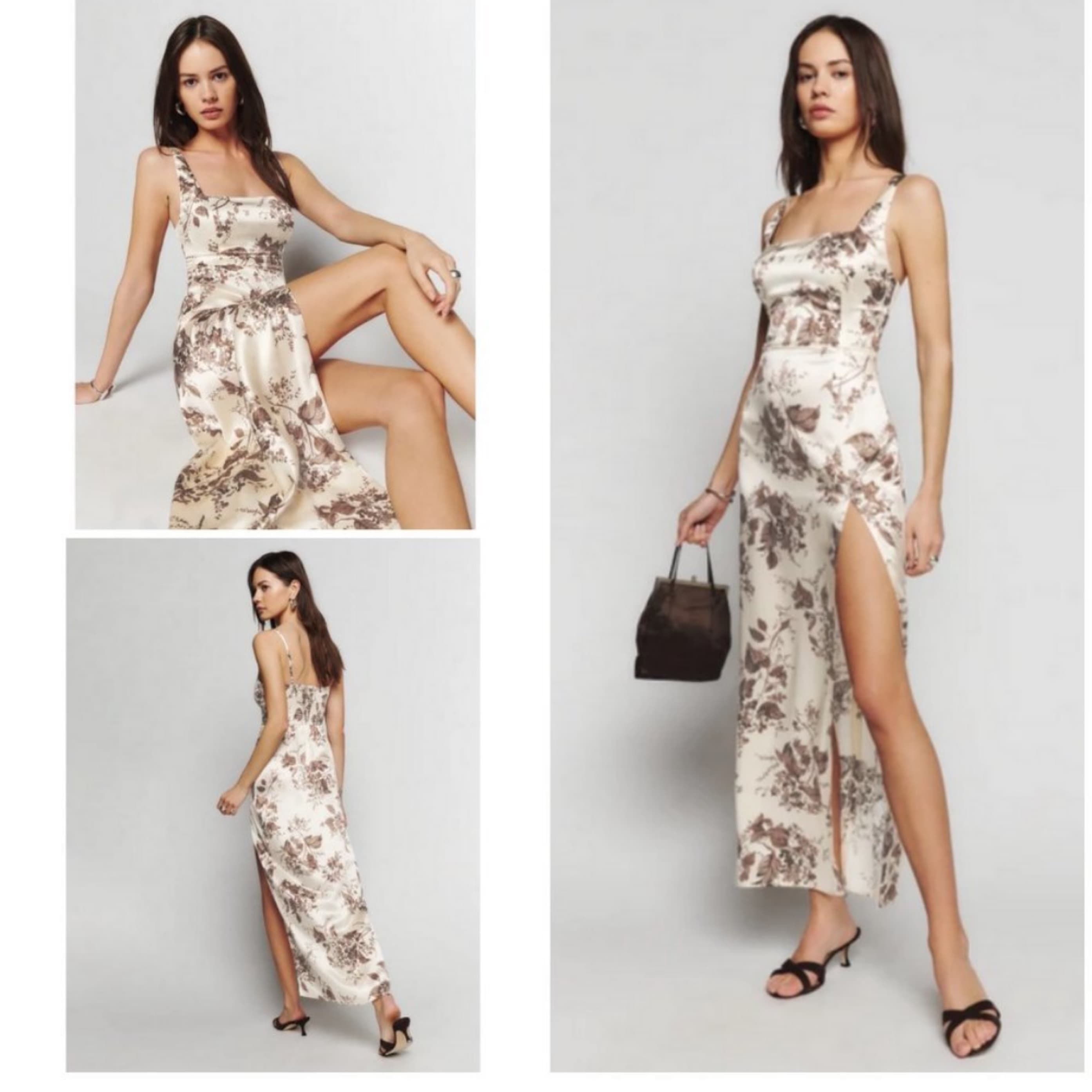 Reformation Silk Dress - Image 1