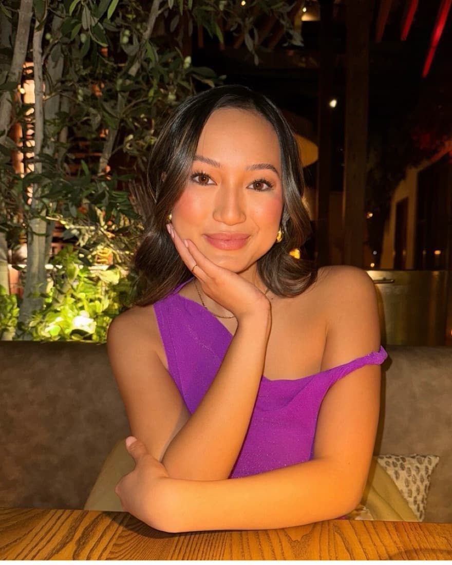 Hello Molly Purple One-Shoulder Gown - Image 2