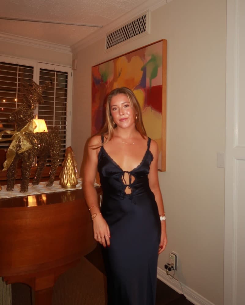 Princess Polly Aphrodyte Navy Maxi Dress - Image 5