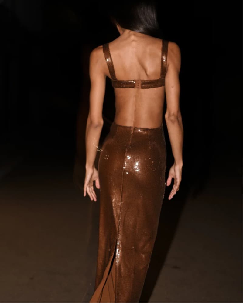 Sequin Maxi Dress - Image 2