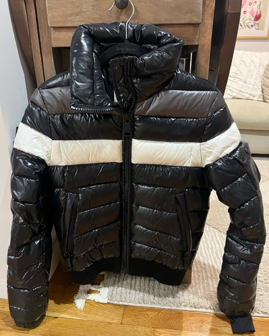 SAM Black and Gray puffer - Image 1