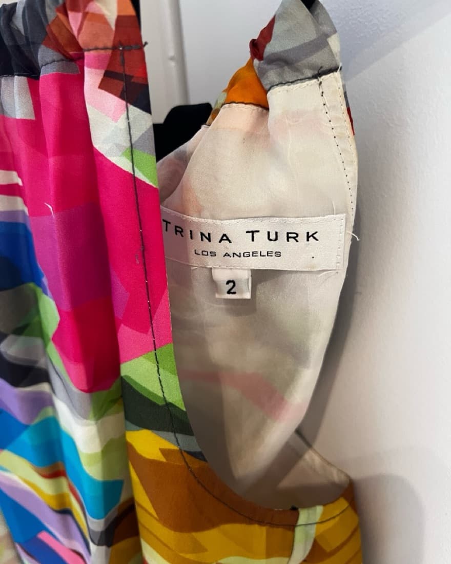 Tina turk Rainbow Dress Size 2 - Image 2