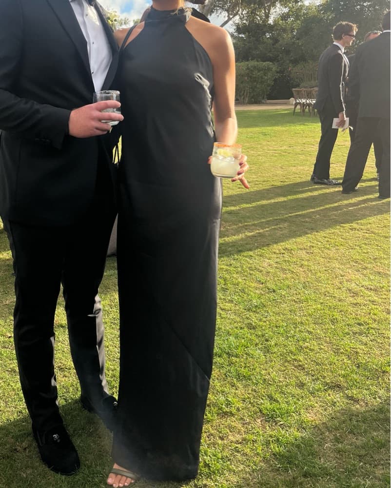 Black Lisa Maxi Dress  - Image 4