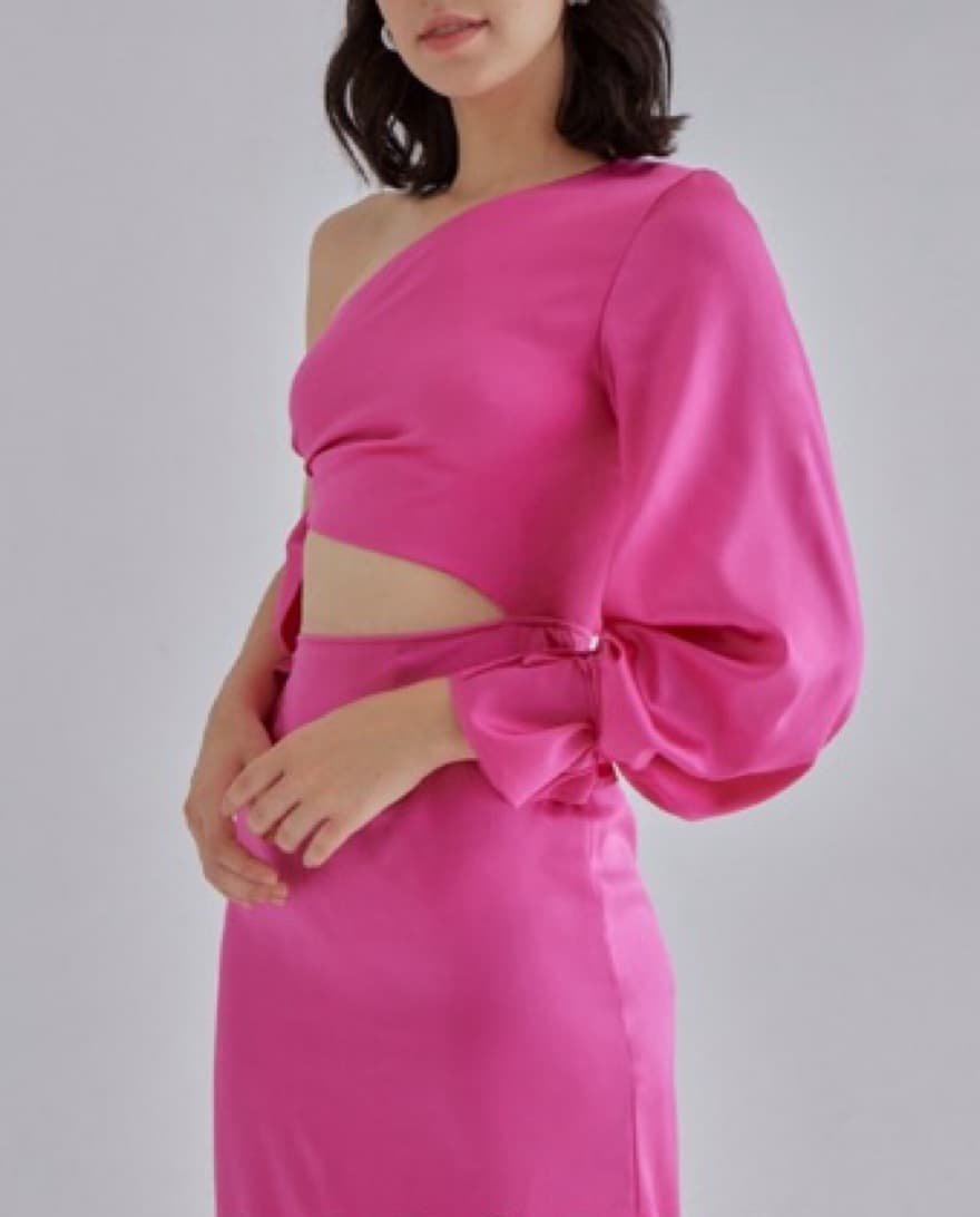 Silk Maison Pink Palace silk dress  - Image 3