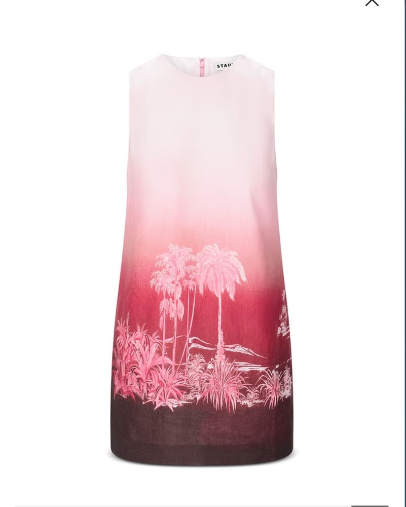 Staud Brea Linen Dress - Image 1